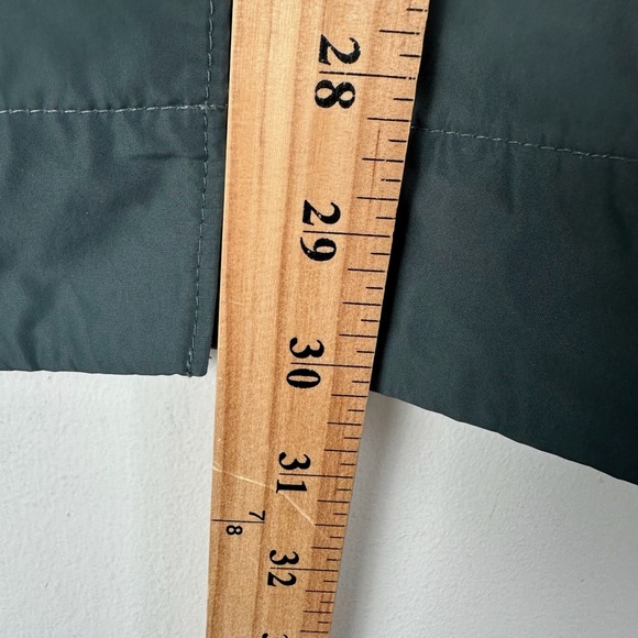 Athleta Triumph Hybrid Crewneck Sweatshirt Women XL Green Cinch Athletic Stretch - Picture 10 of 12